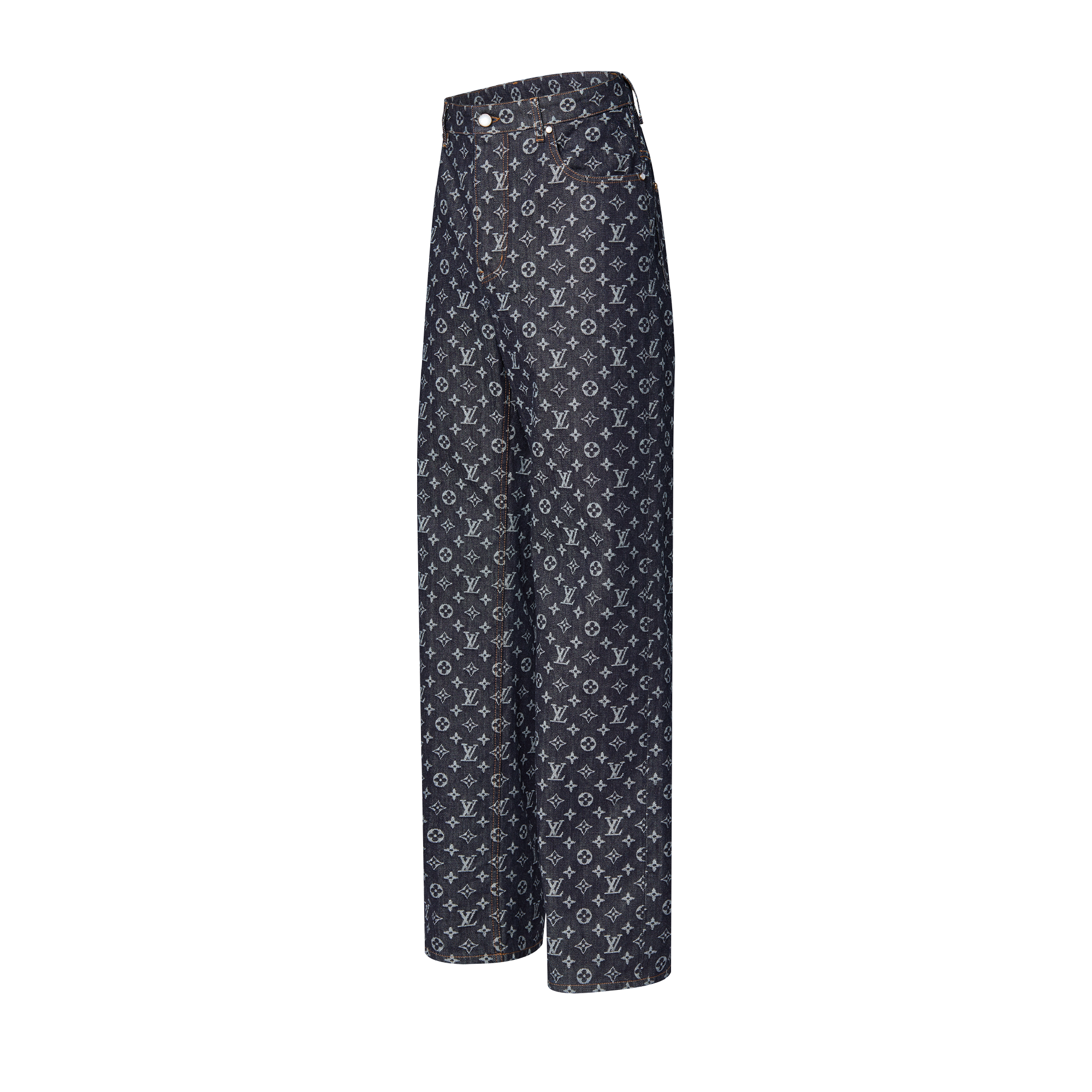 Monogram Jacquard Denim Skate Pants - Shoes 1AFX34 | LOUIS VUITTON